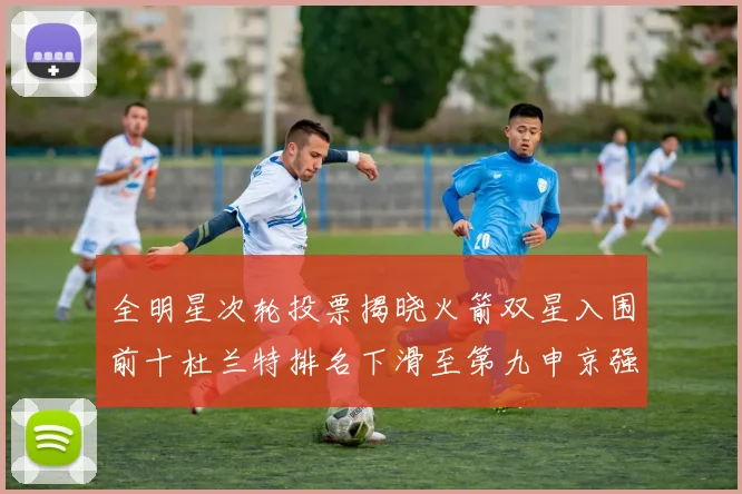 全明星次轮投票揭晓火箭双星入围前十杜兰特排名下滑至第九申京强势晋级第十位